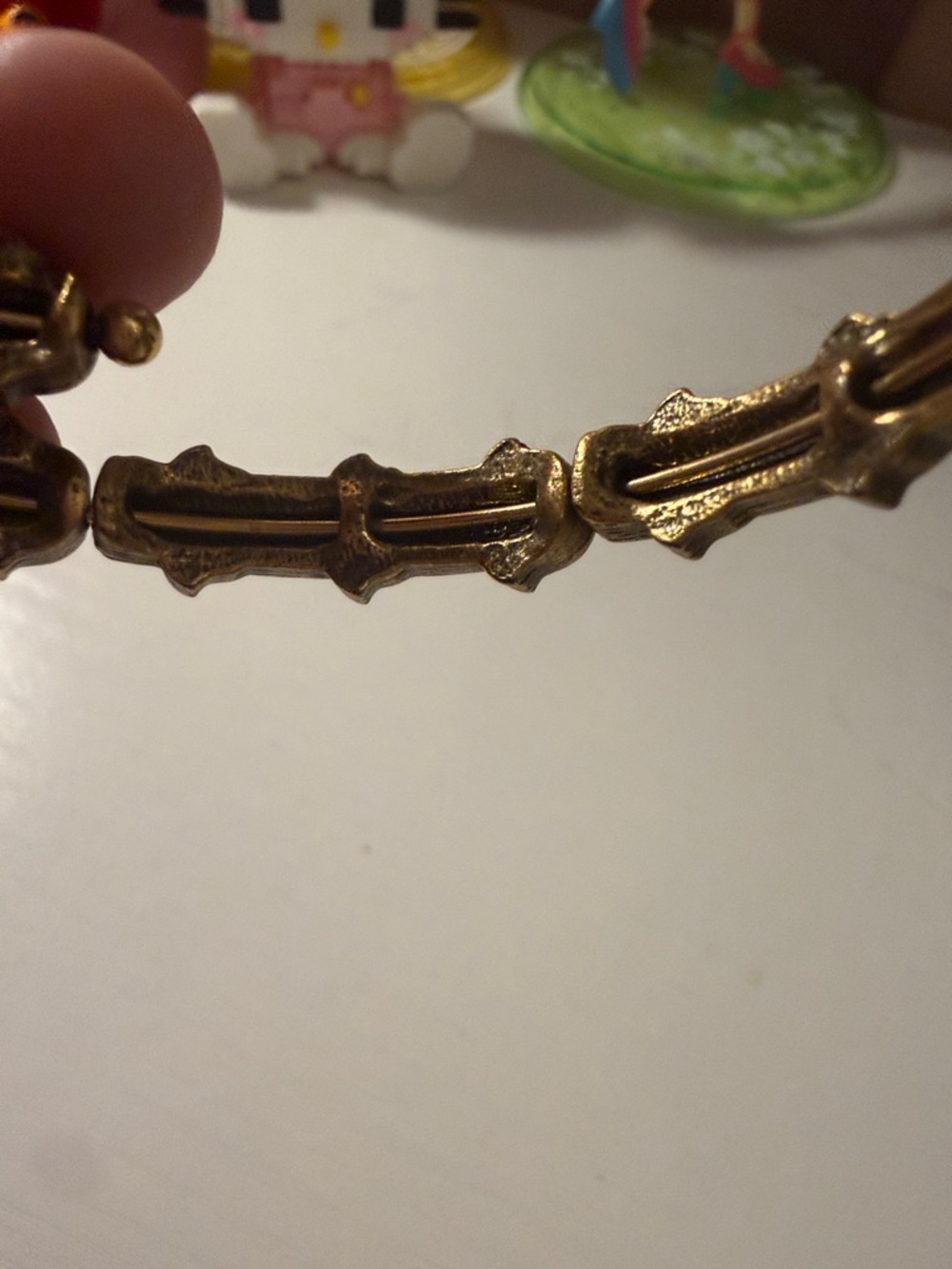 Alex and Ani Gold Hamsa Link Stackable Bangle Bracelet - Picture 6 of 8